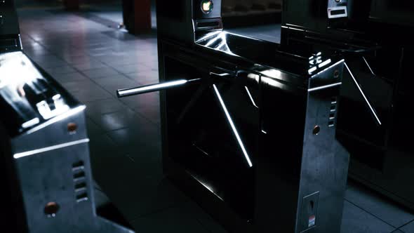 Empty Train Station During the Covid19 Pandemic alt