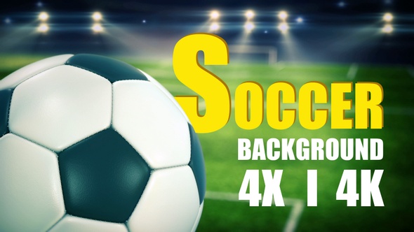 Soccer Background & Football Green Field Pack
