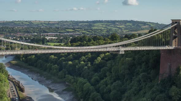 Clifton suspension bridge bristol uk transport gorge nature