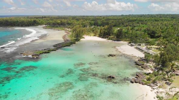 Eton Beach, Efate Island, Vanuatu, near Port Vila - famous beach, the east coast