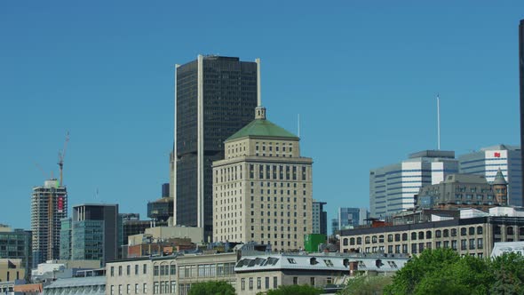 Skyscrapers in Montreal