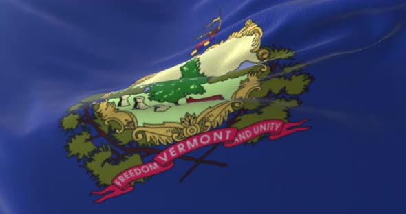 Flag of Vermont State