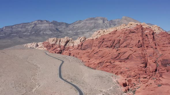 Red Mountains Aerial