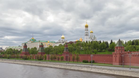 Moscow Kremlin without people, Russia