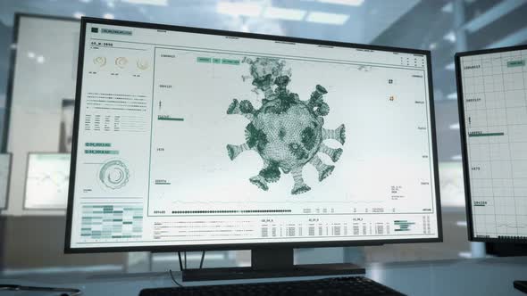 Analyzing the deep structures of the virus. Covid-19 was identified. Research.