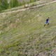 A Man Runs Up the Mountainside. - VideoHive Item for Sale