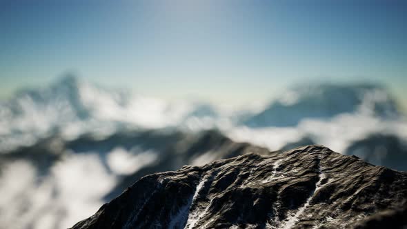 Winter Landscape in Mountains alt
