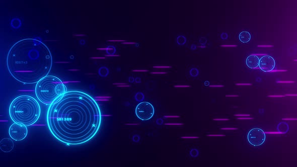 Abstract Neon Background