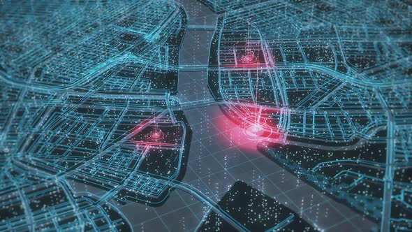 Night City Tokyo Map 4K alt