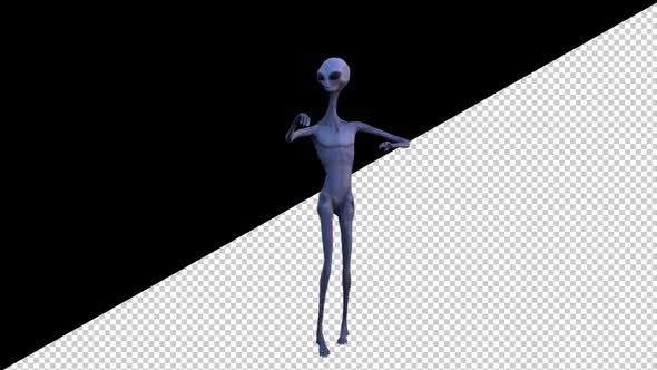 Gray Alien Dancing