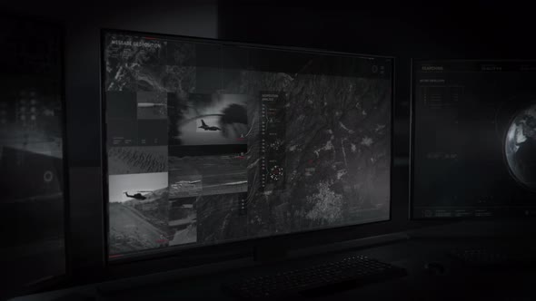 Software is used for Analysis of the Accessed Military Base Satellite Footage alt