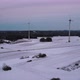Aerial view of a wind farm in winter. Aerial view of rotating wind turbines. - VideoHive Item for Sale