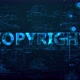 Copyright Digital Data Text 4k - VideoHive Item for Sale
