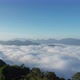 Landscape of mountains peak and with the sea of fog - VideoHive Item for Sale
