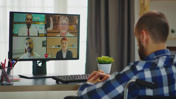 Saying Hello During a Video Call