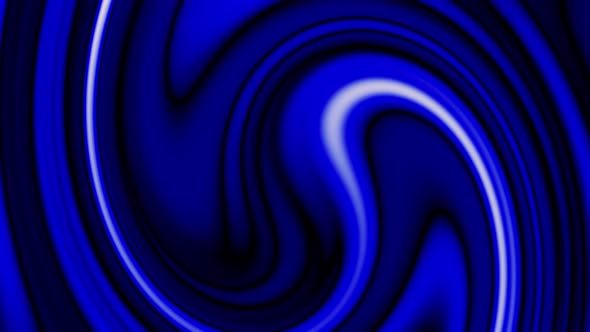 Abstract Blue Color Liquid Twirl Wavy Background