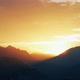 Sunset Behind Silhouetted Mountains - VideoHive Item for Sale