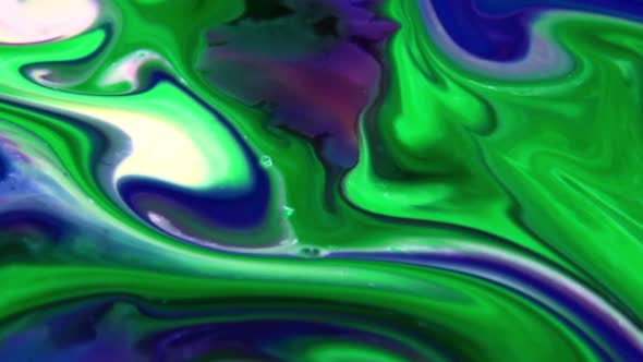 Vibrant Colours Paint Swirling Explosion alt