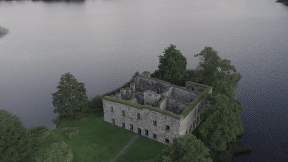 Swedish Ruin In Lake 13