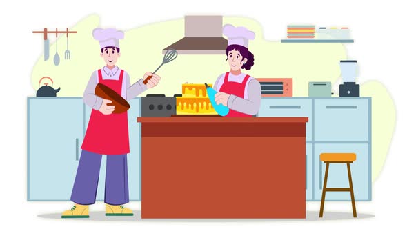 Masterchef Animation Scene 06