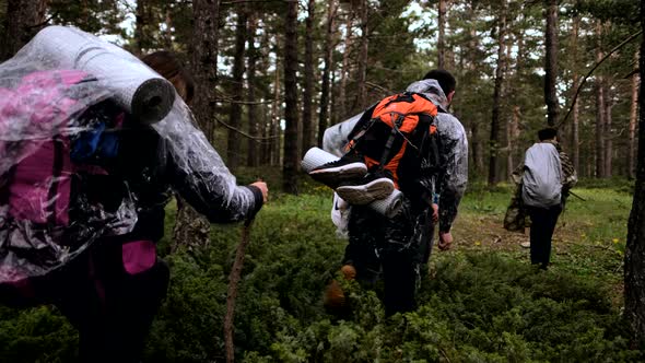 Active Friends Hiking