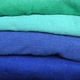 Stack of folded fabric in different colors - VideoHive Item for Sale