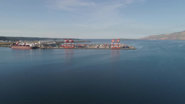 Sea Cargo Port. Luzon, Subic Bay.