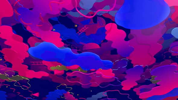 Flying On Liquid Geometry 03 HD alt