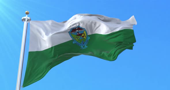 Zamora Flag, Zamora Chinchipe, Ecuador