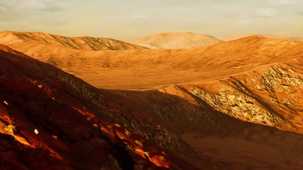 Sahara Desert Erg Chebi Dunes in Morocco