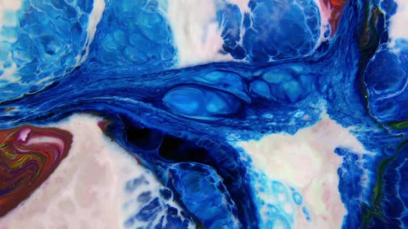 Color Explosion Abstract Vivid Art Painting Texture  alt