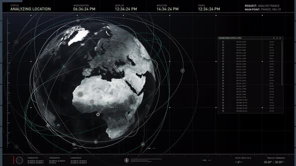 Gaining the Access to the Satellite Footage of the Military Air Base in France alt