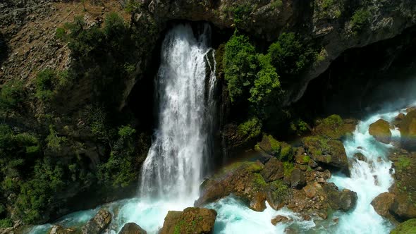 Waterfall Mountain Forest