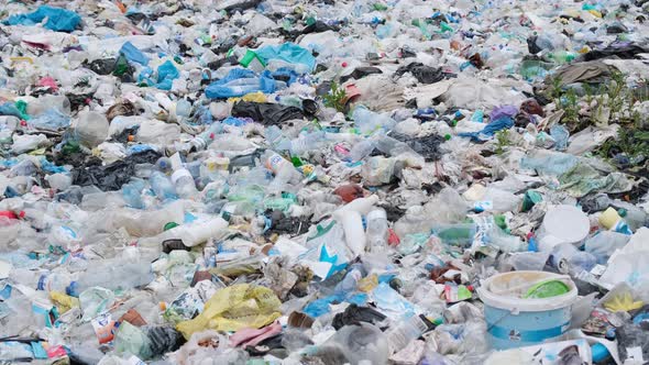 Lots of Garbage in the Ocean Off the Coast of Thailand