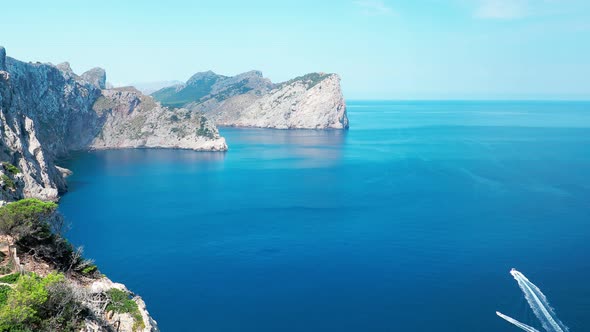 Cape Formentor, coast of Mallorca, Spain