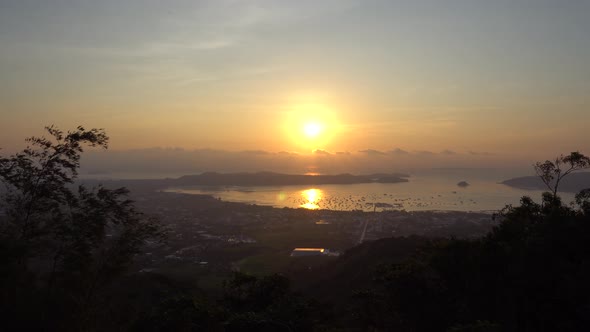 Sunrise on the Observation Deck