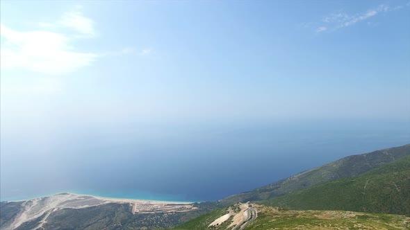 View of open ocean near beach