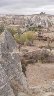 Cappadocia Landscape Aerial View