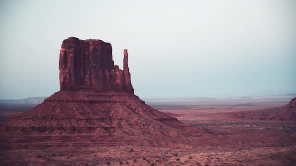 Amazing View of Monument Valley in Summer Season USA