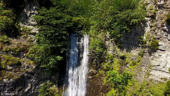 Travel Destination River Waterfall, Macahel National Park, Borcka, Artvin, Turkey