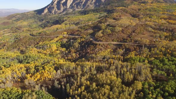 Fall colors in Crested Butte, Colorado