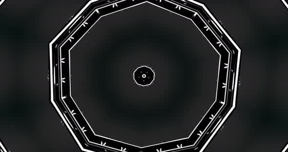 Looped kaleidoscope Abstract Symmetrical  Of Geometric Seamless Pattern shape alt