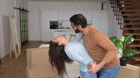 Romantic Interracial Couple is Rejoicing in New Flat