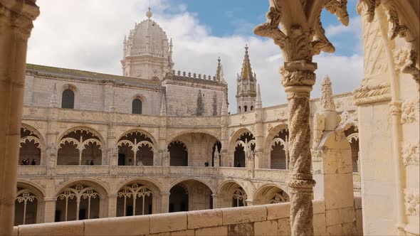 Hieronymites Monastery Mosteiro Dos Jeronimos in Lisbon Portugal