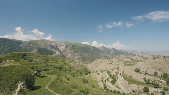 Amazing landscape with beautiful valley