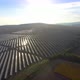 Sun reflected in solar farm panels - VideoHive Item for Sale