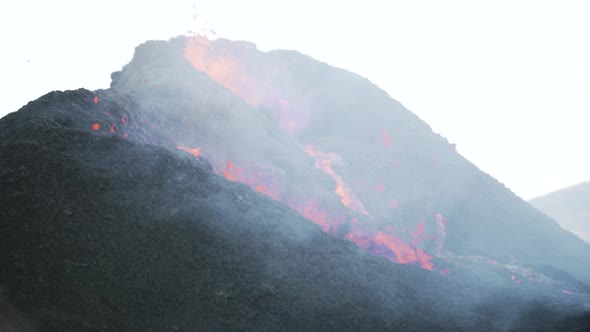 Fagradalsfjall volcano in South West Iceland