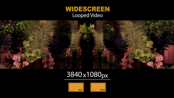 Widescreen Magic Garden Hall 06