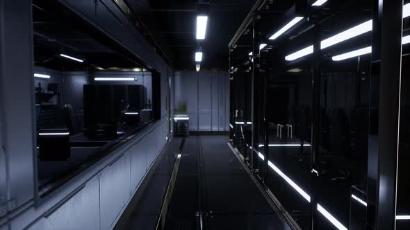 Futuristic Office and Communication Network Center alt