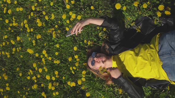 Girl in the Grass